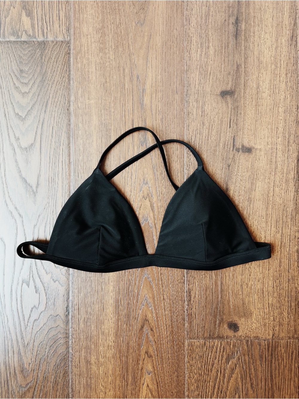 Hollister Bikini Black Triangle Top